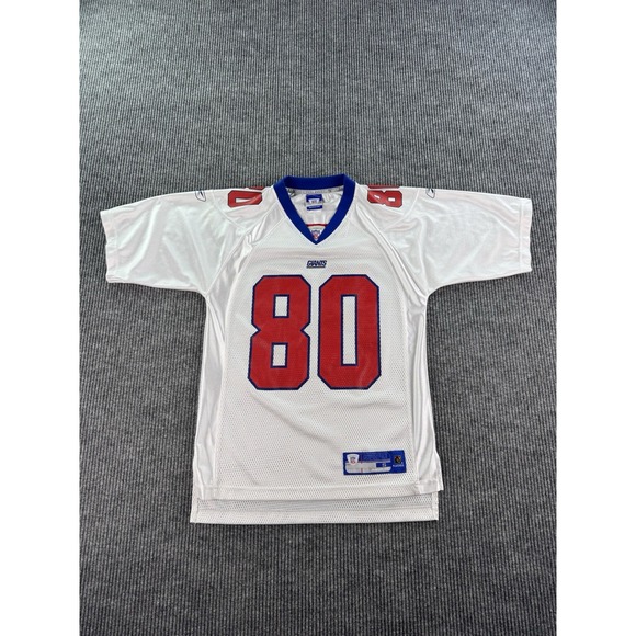 Jeremy Shockey Jersey Men Small White New York Giants Reebok NFL On Field - Picture 1 of 9